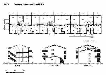 Floor Plans of the two accommodation buildings